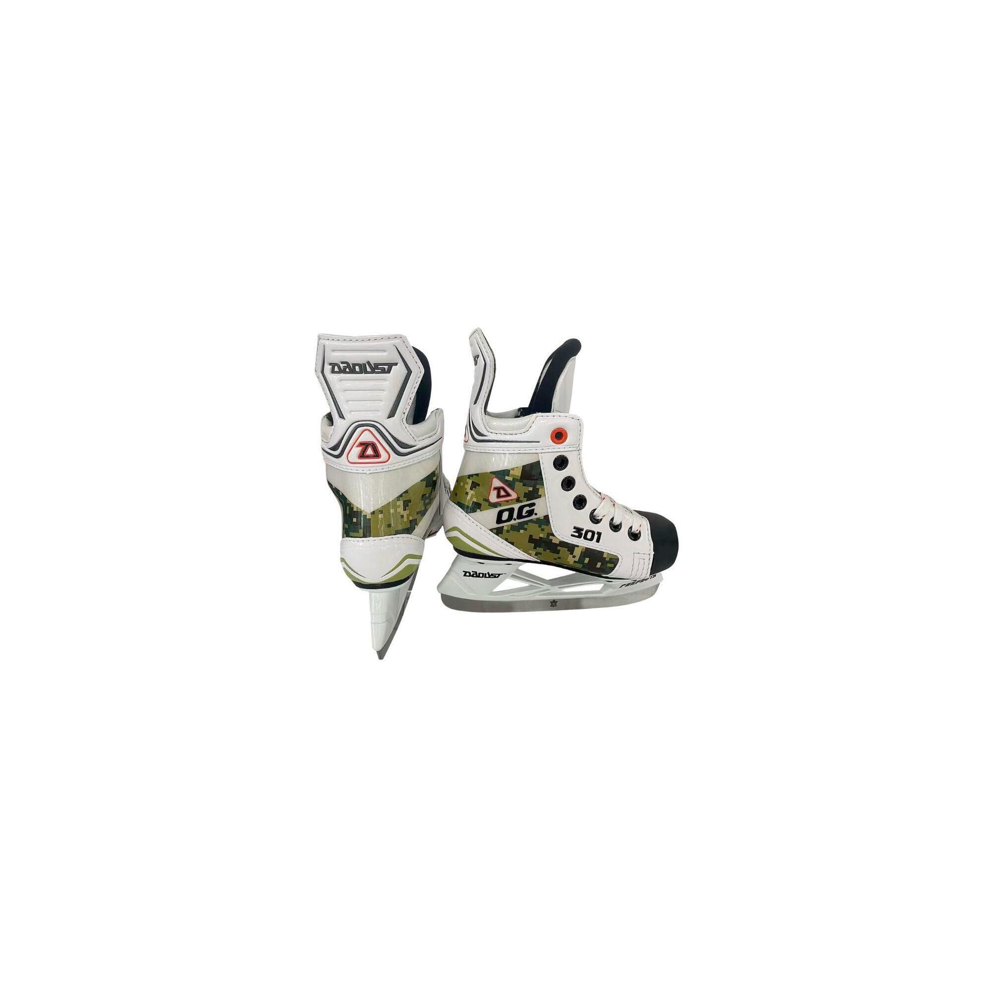DAOUST Hokejové brusle DAOUST 301 Green Camouflage Senior
