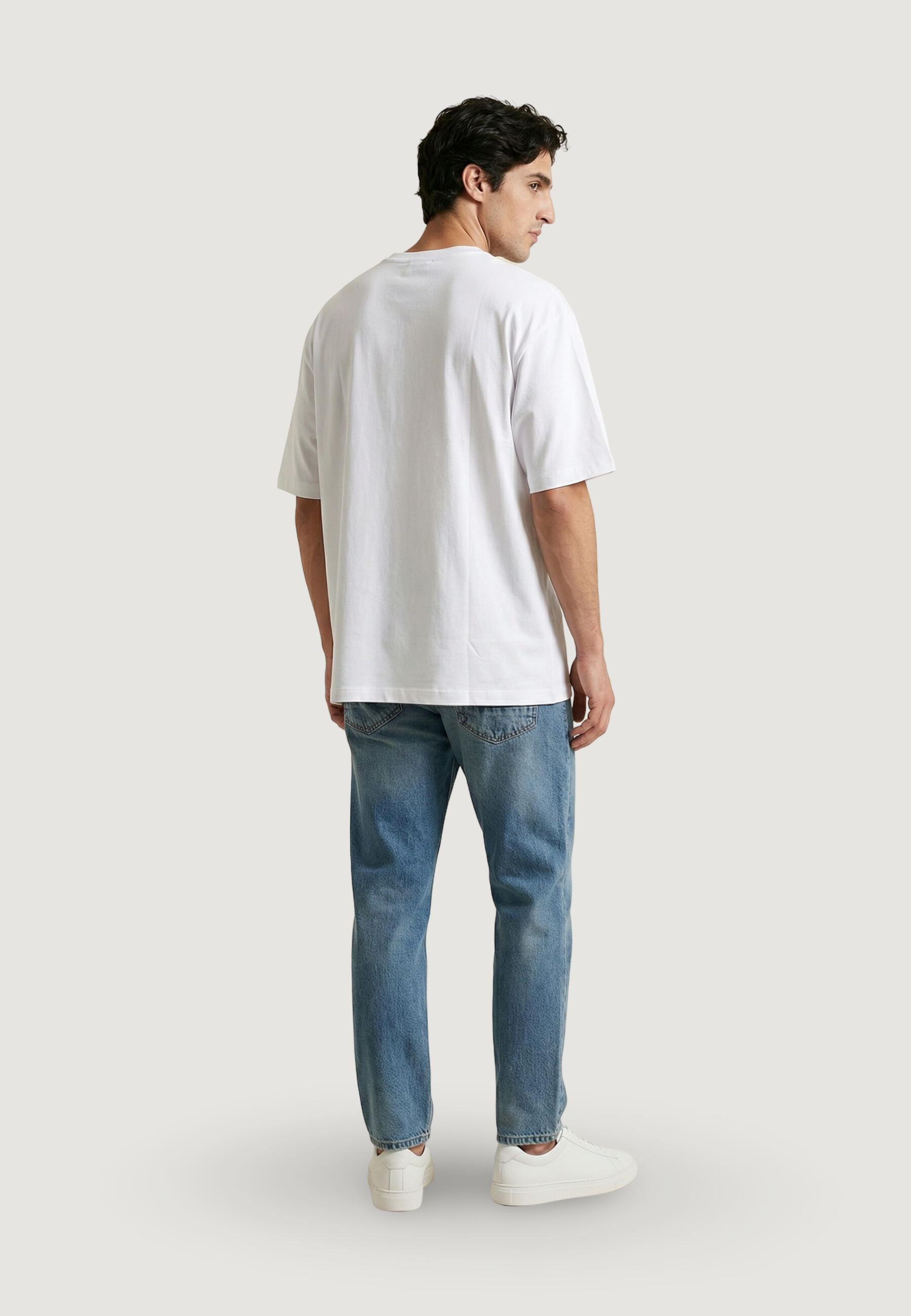 T-shirt maniche corte Uomo CSC™ Heavyweight Tee Bianco 2/5