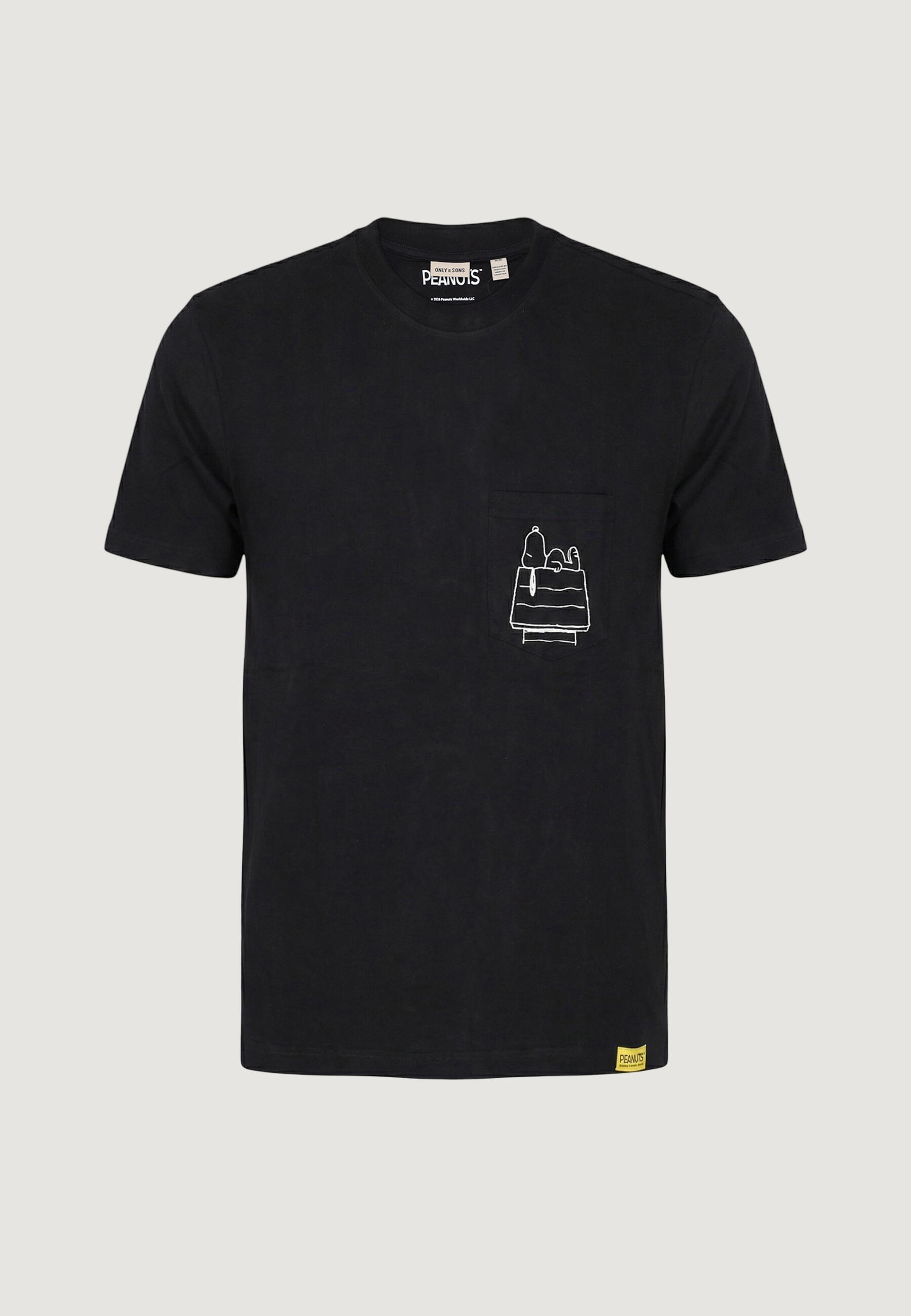 Camiseta crop-top Onspeanuts Rlx Ss Pct Lic Tee HOMBRE 5/5
