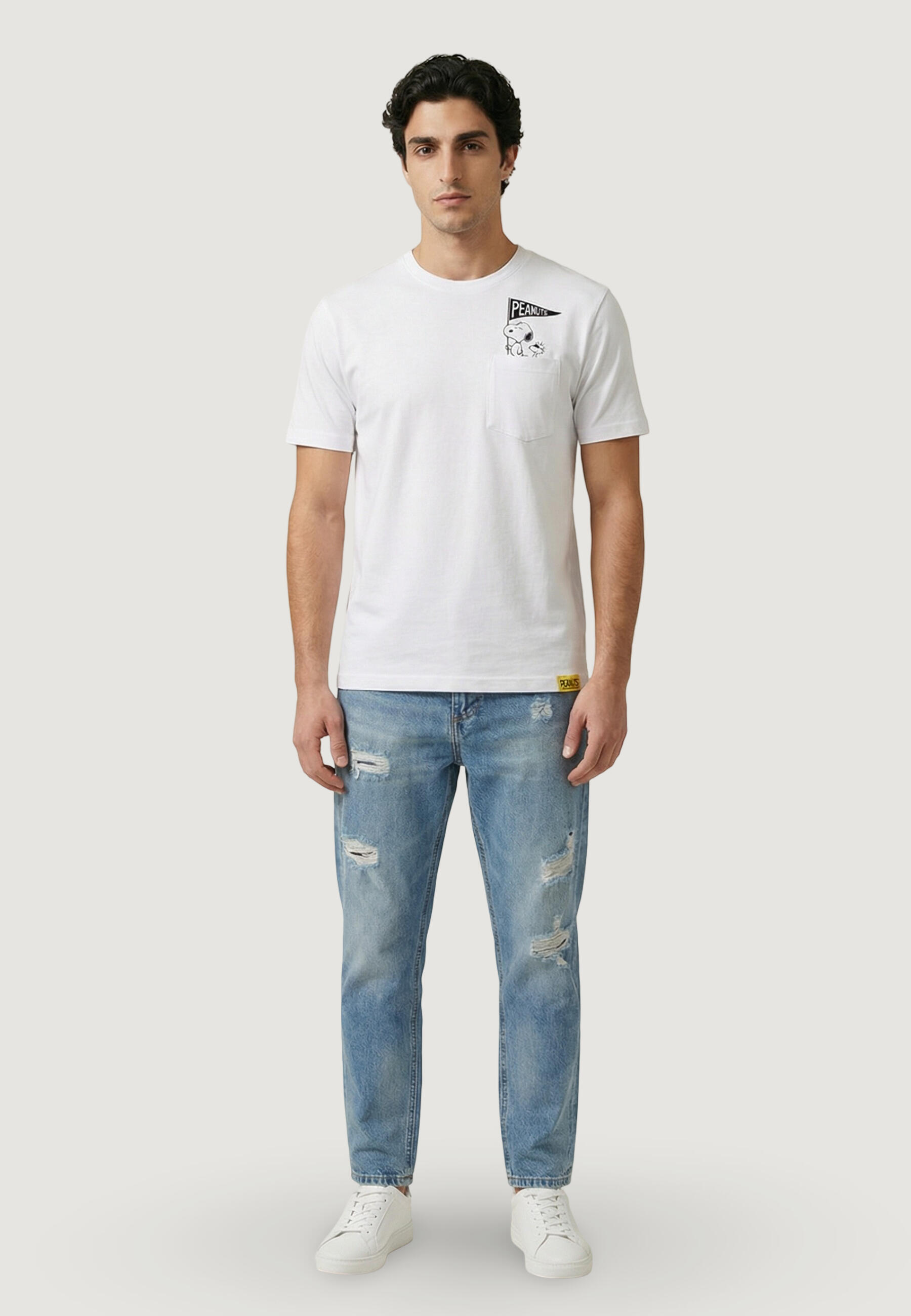 Camiseta crop-top Onspeanuts Rlx Ss Pct Lic Tee HOMBRE 2/5