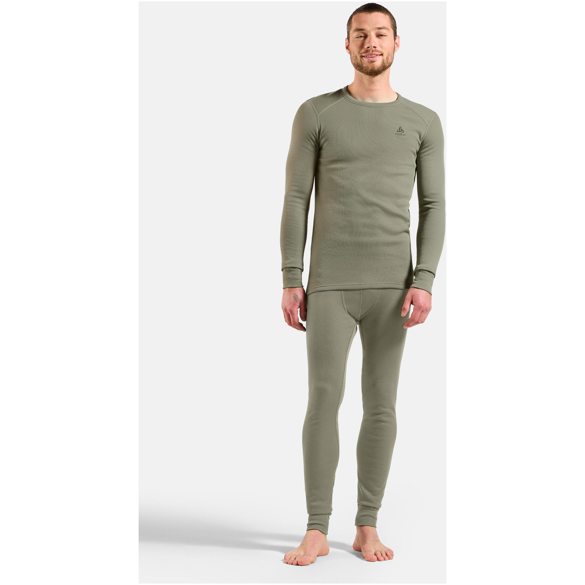 Bielizna termoaktywna z długim rękawem Odlo BL TOP crew neck l/s ACTIVE WARM 2/6