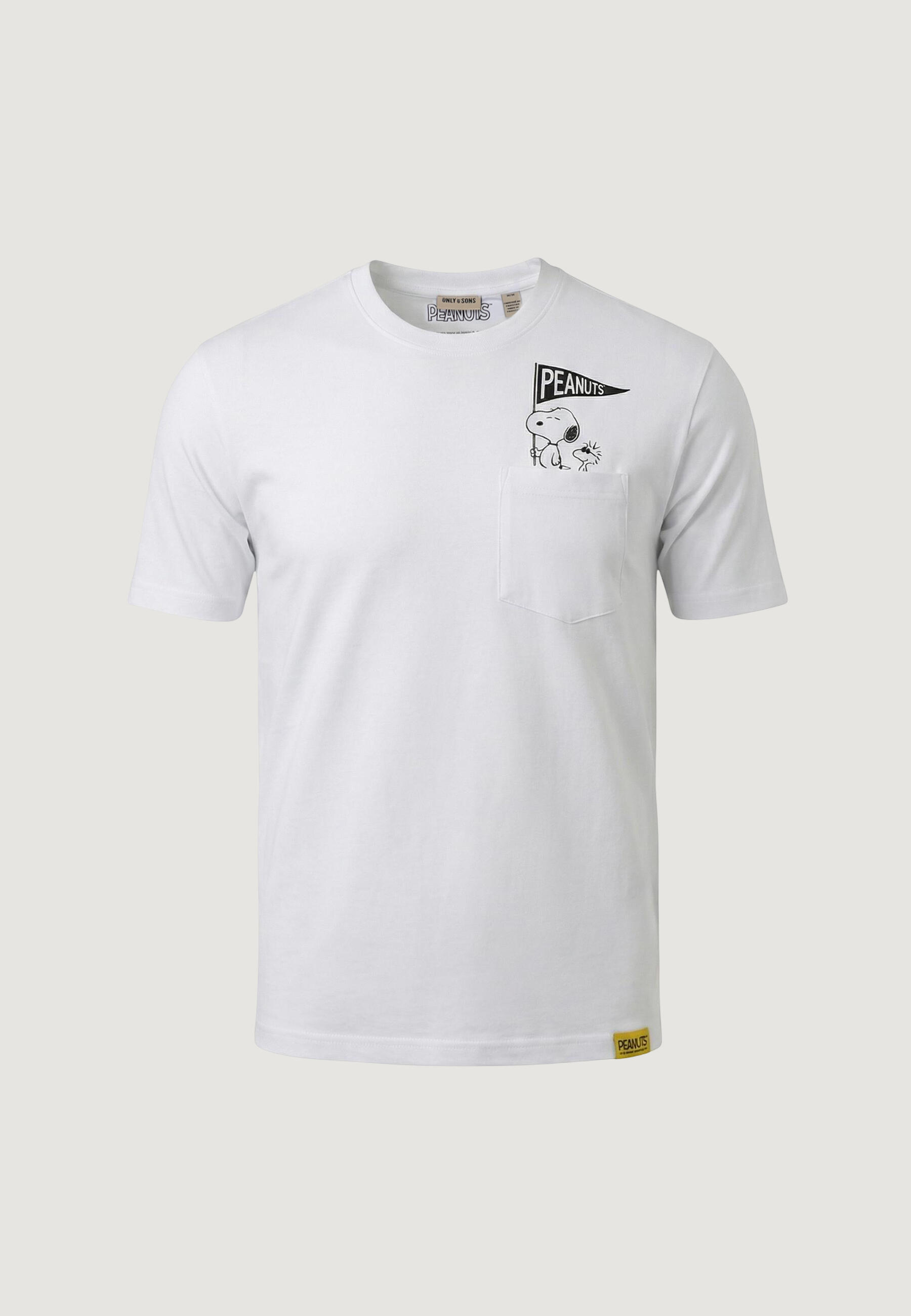 Camiseta crop-top Onspeanuts Rlx Ss Pct Lic Tee HOMBRE 5/5