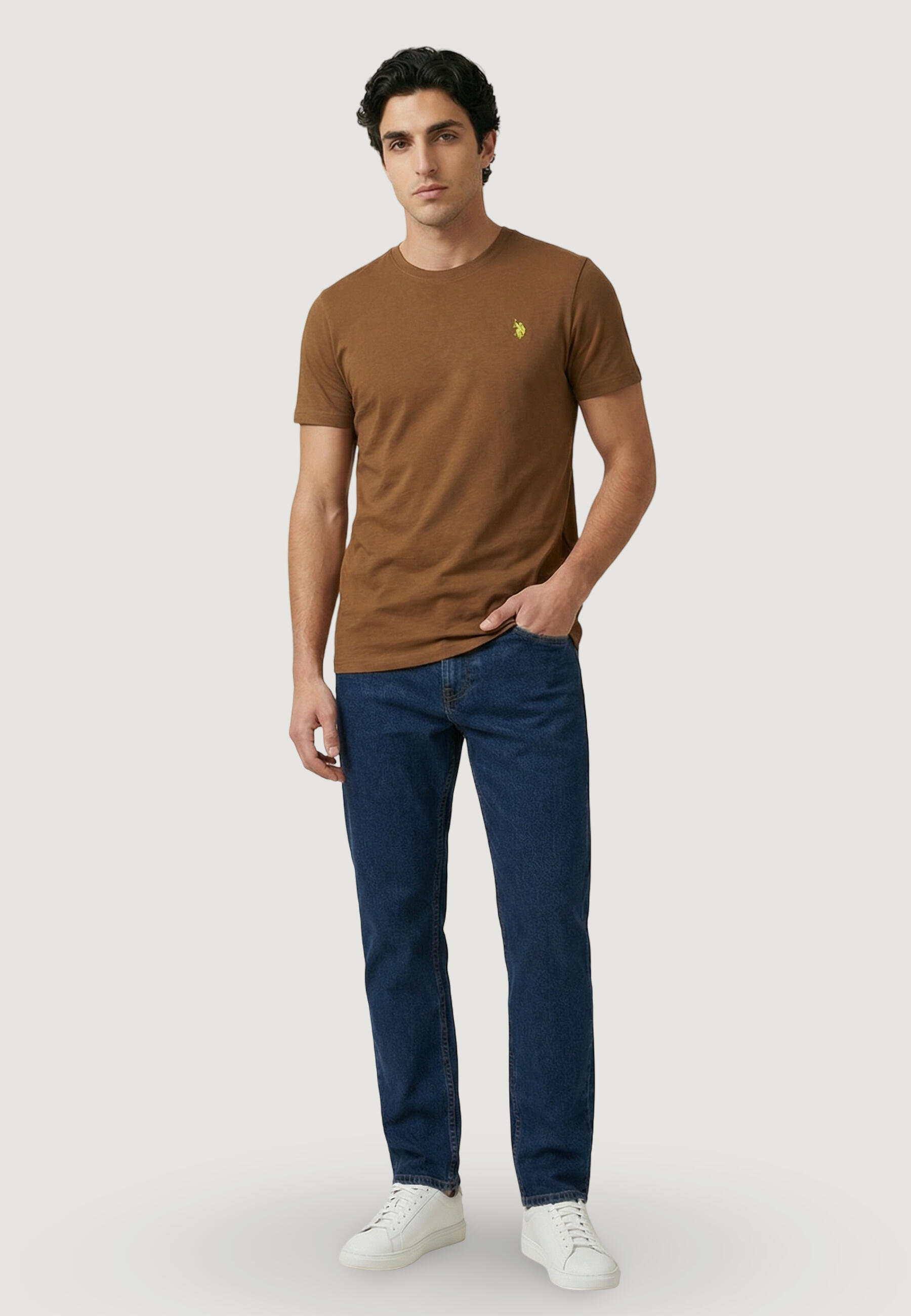 T-shirt Crop Top MICK-BASIC HOMEM 4/5