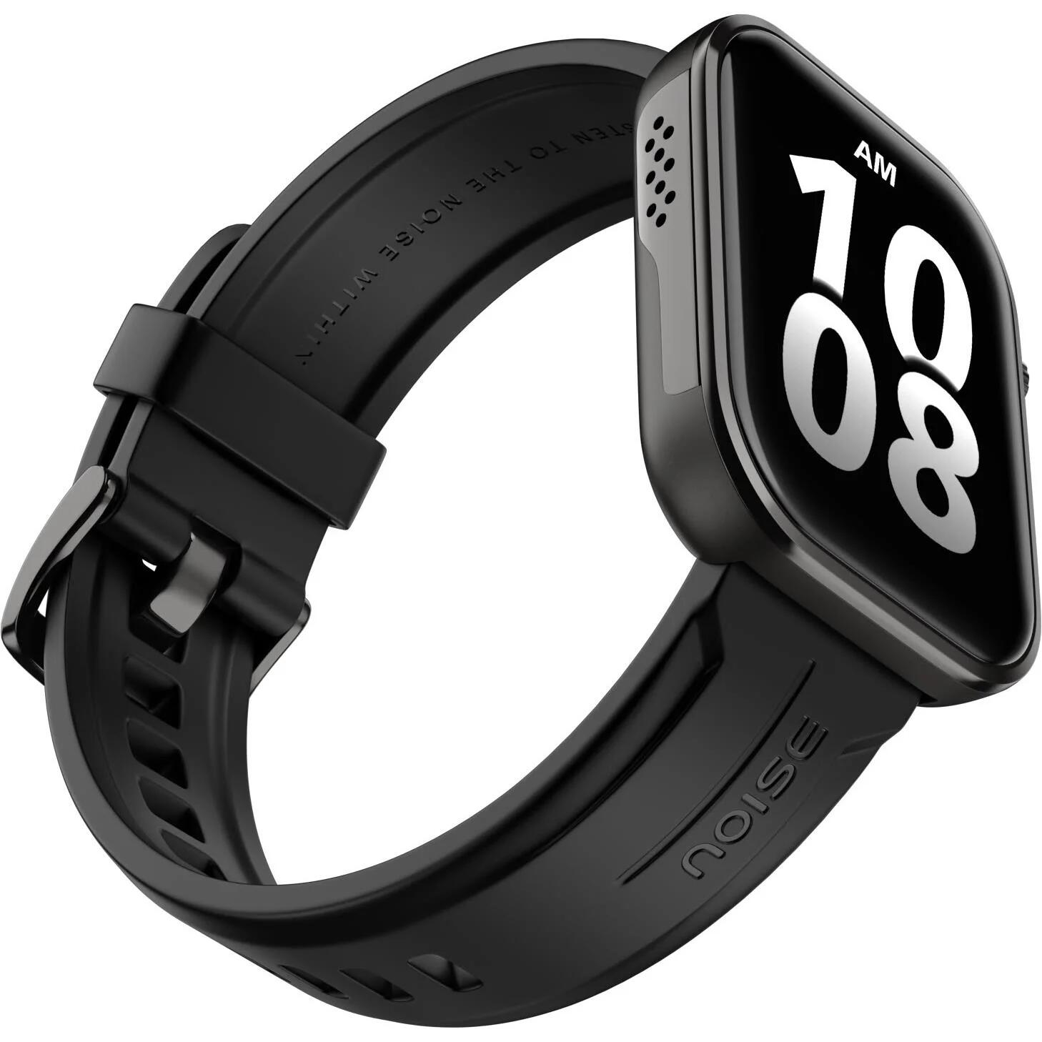 Orologio intelligente Smartwatch NOISE Pro 6 MAX AI GPS Jet Nero 2/7