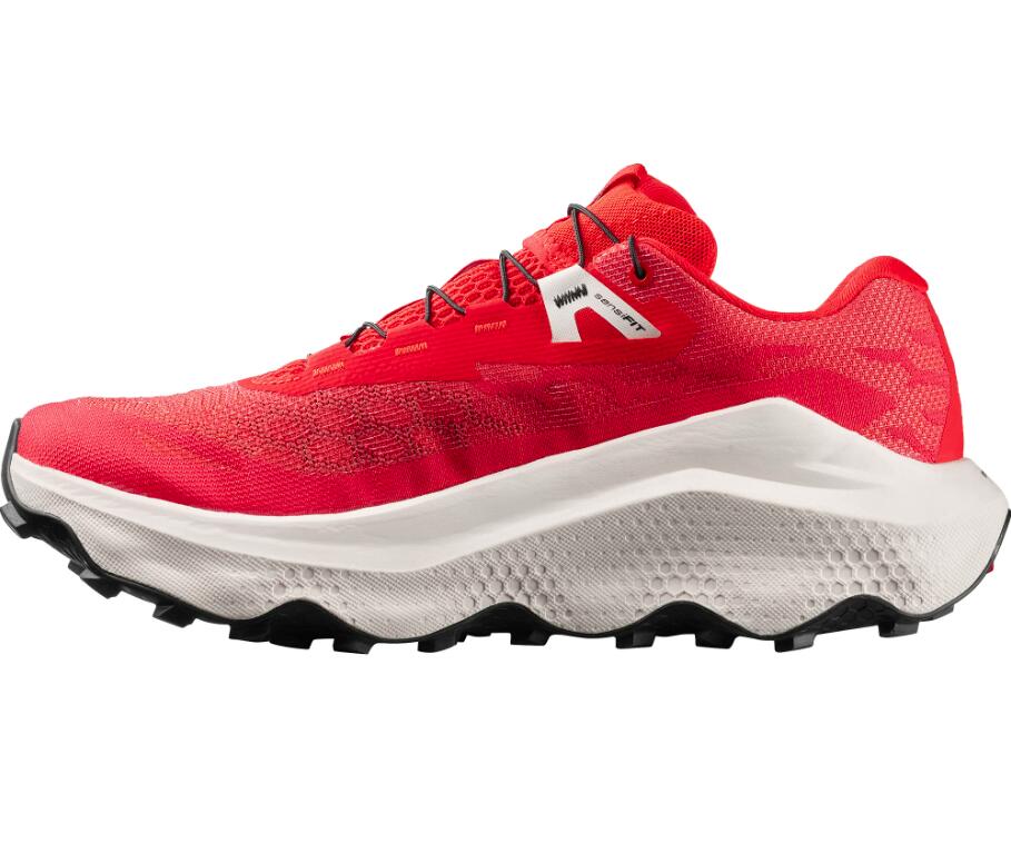 Chaussure de Trail Homme Salomon "ULTRA GLIDE 4" Rouge 5/7