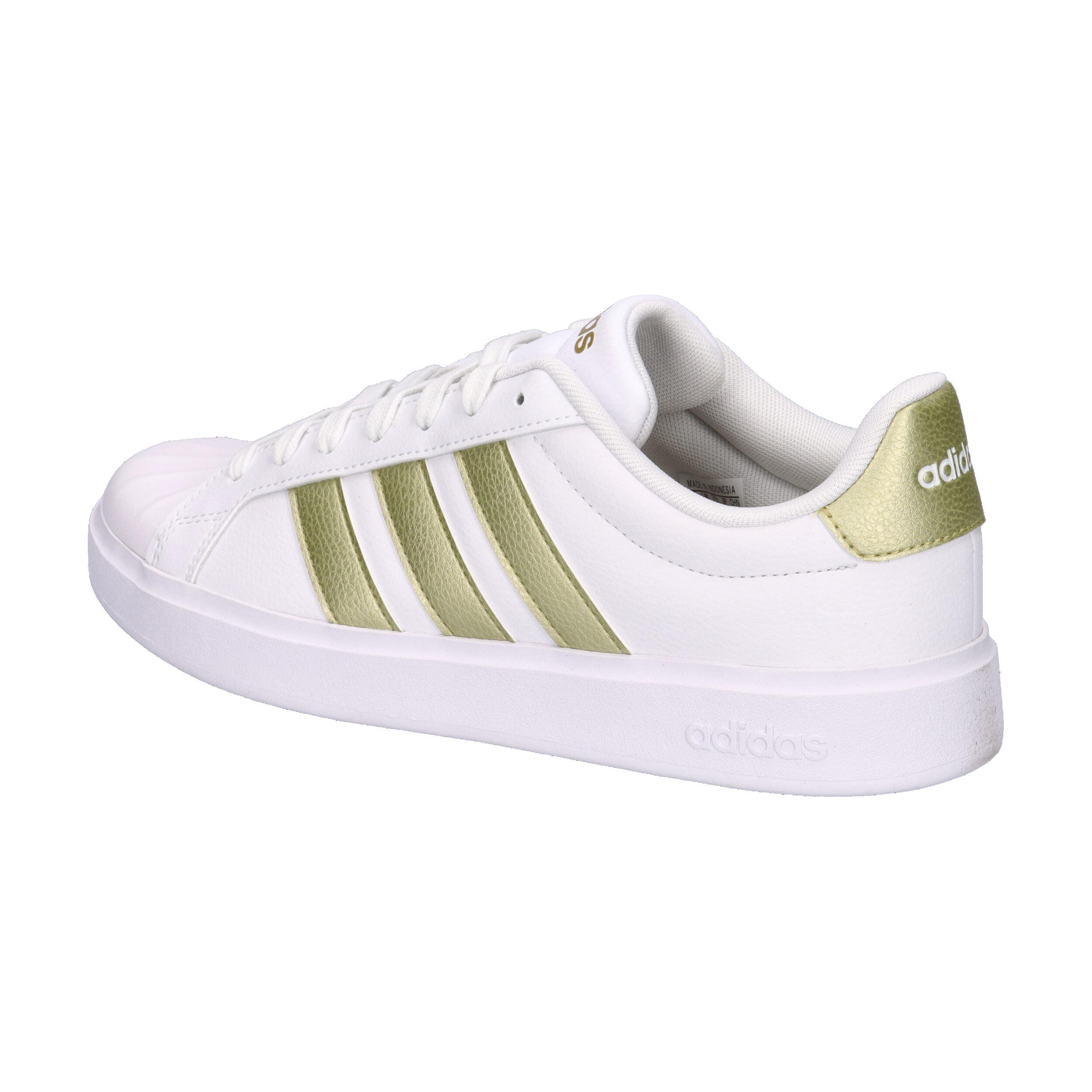 Adidas Damen STREETTALK Sneaker Frauen Streetstyle Schuhe IH4316 Weiß/Gold 11/15