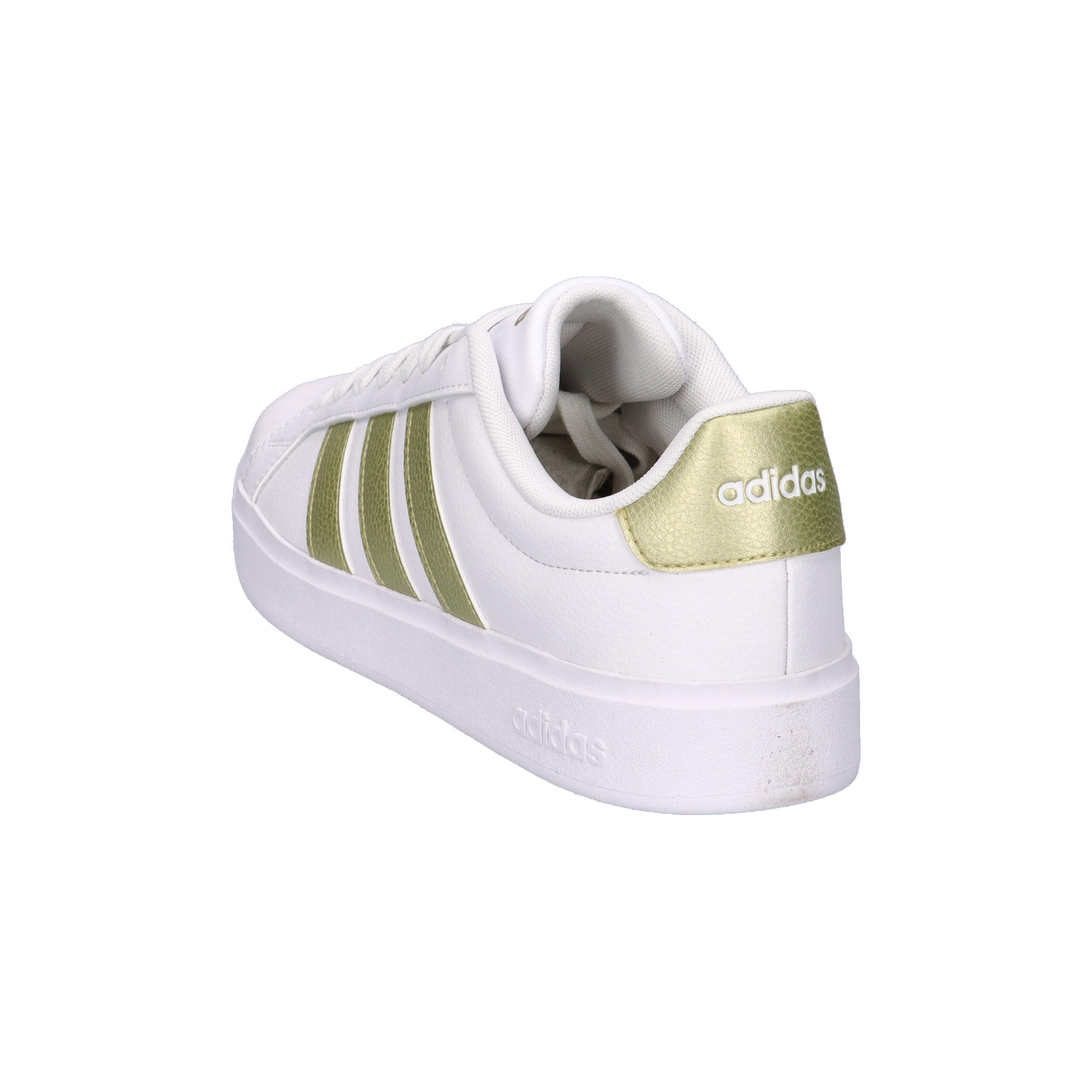 Adidas Damen STREETTALK Sneaker Frauen Streetstyle Schuhe IH4316 Weiß/Gold 12/15