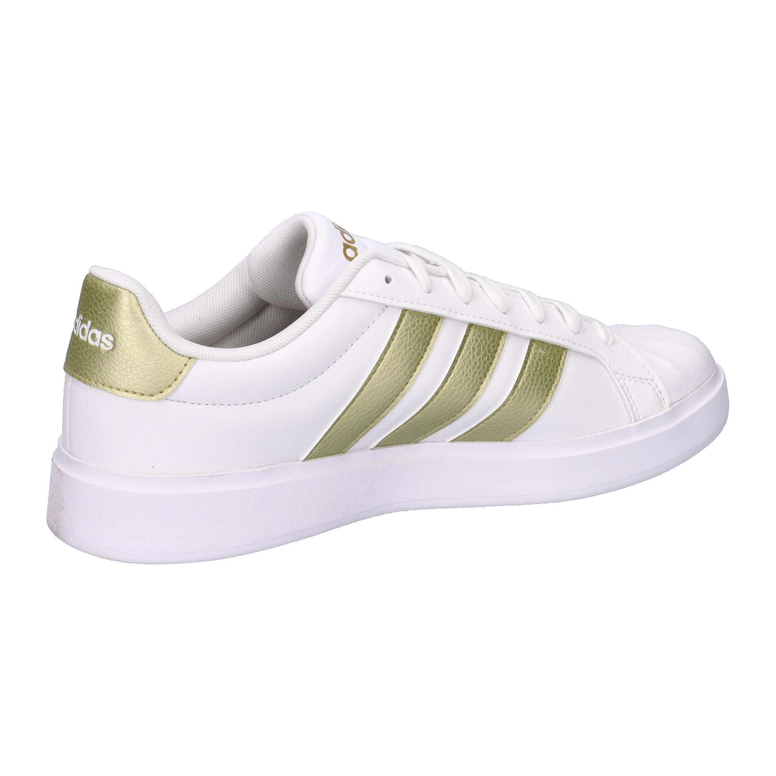 Adidas Damen STREETTALK Sneaker Frauen Streetstyle Schuhe IH4316 Weiß/Gold 15/15