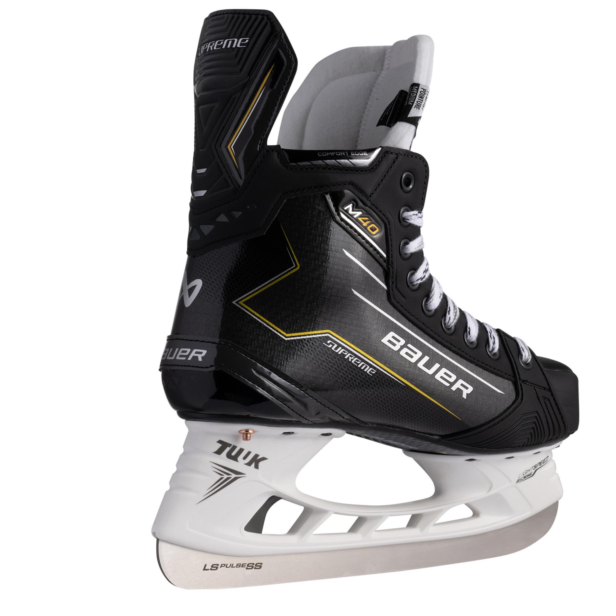 BAUER Supreme M40 SR Eishockeyschuhe, Größe 3 3/4