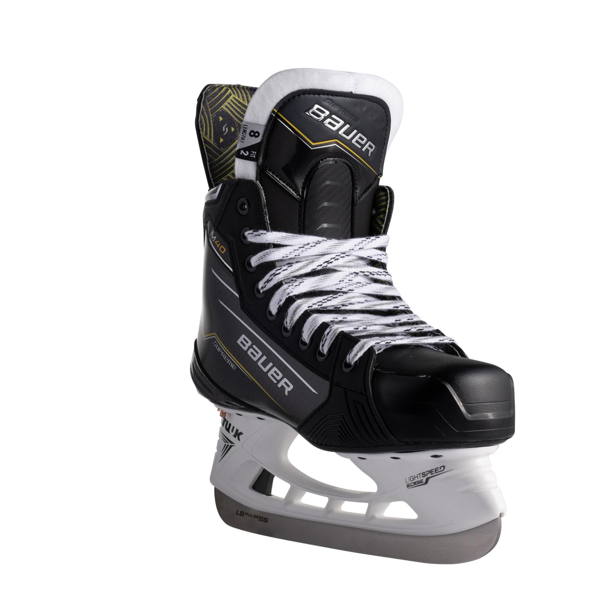 BAUER Supreme M40 SR Eishockeyschuhe, Größe 3 2/4