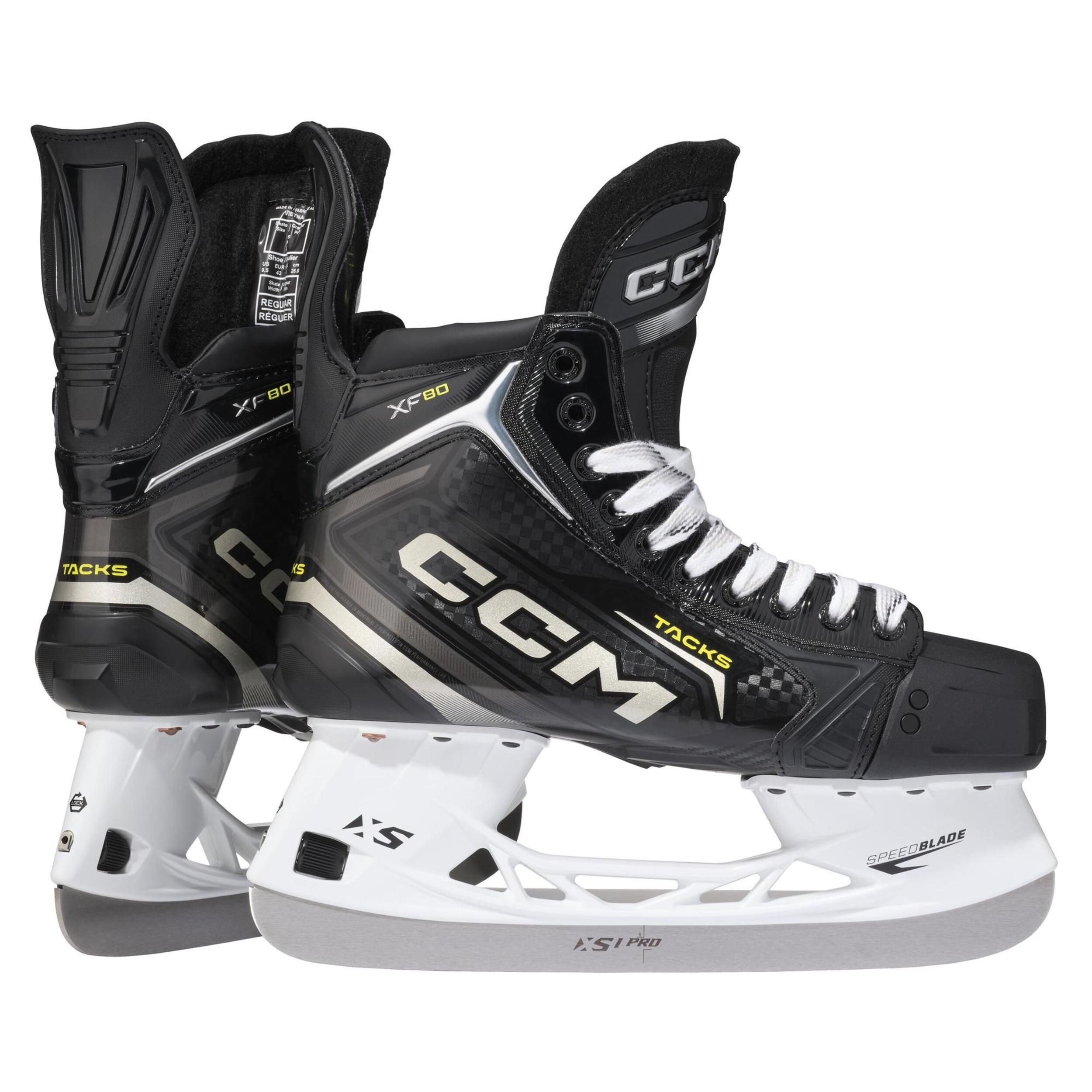 CCM Hokejové brusle Tacks XF 80 SR, standardní šířka