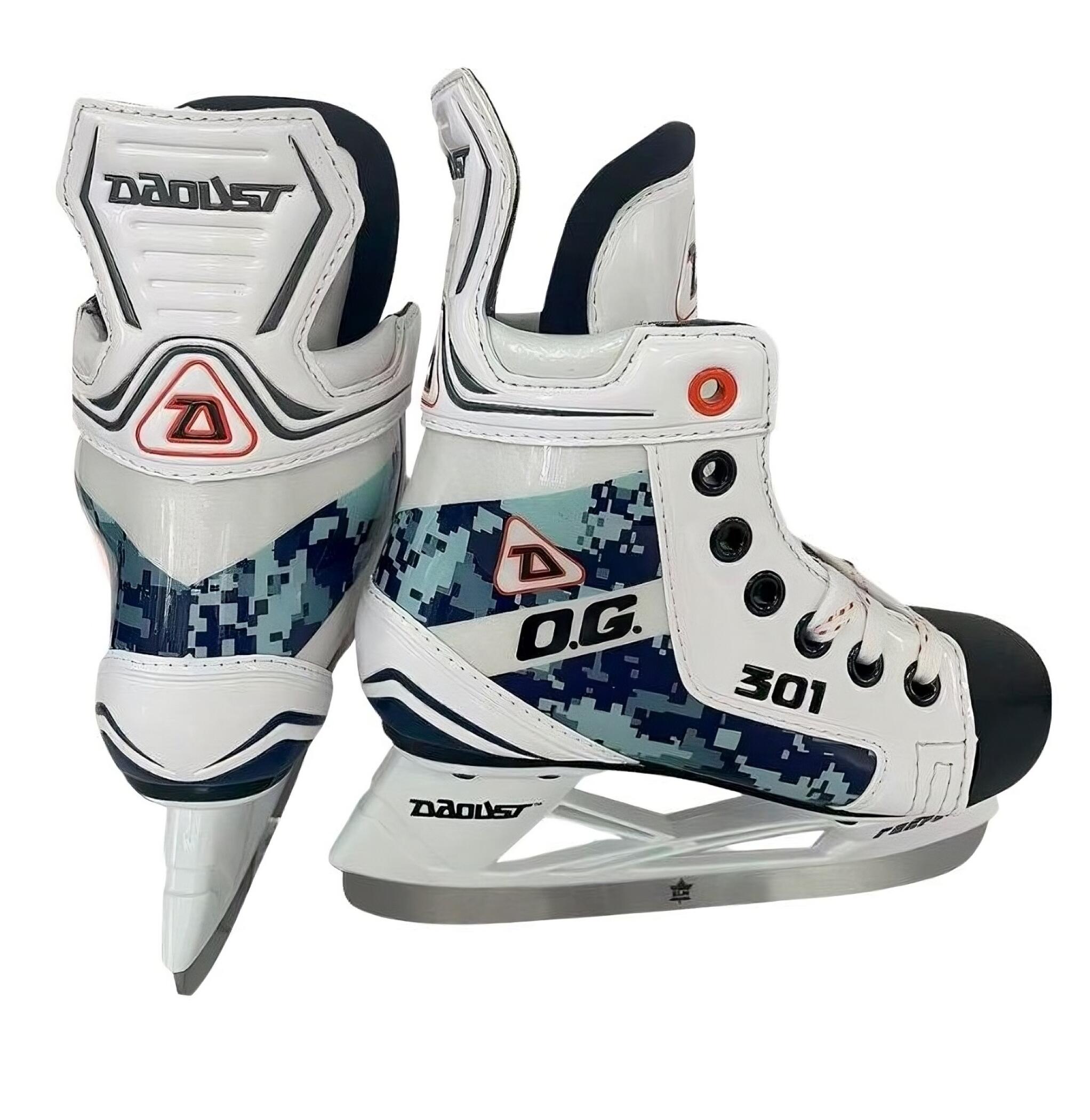 DAOUST Dětské hokejové brusle 301 Blue Camo Blue