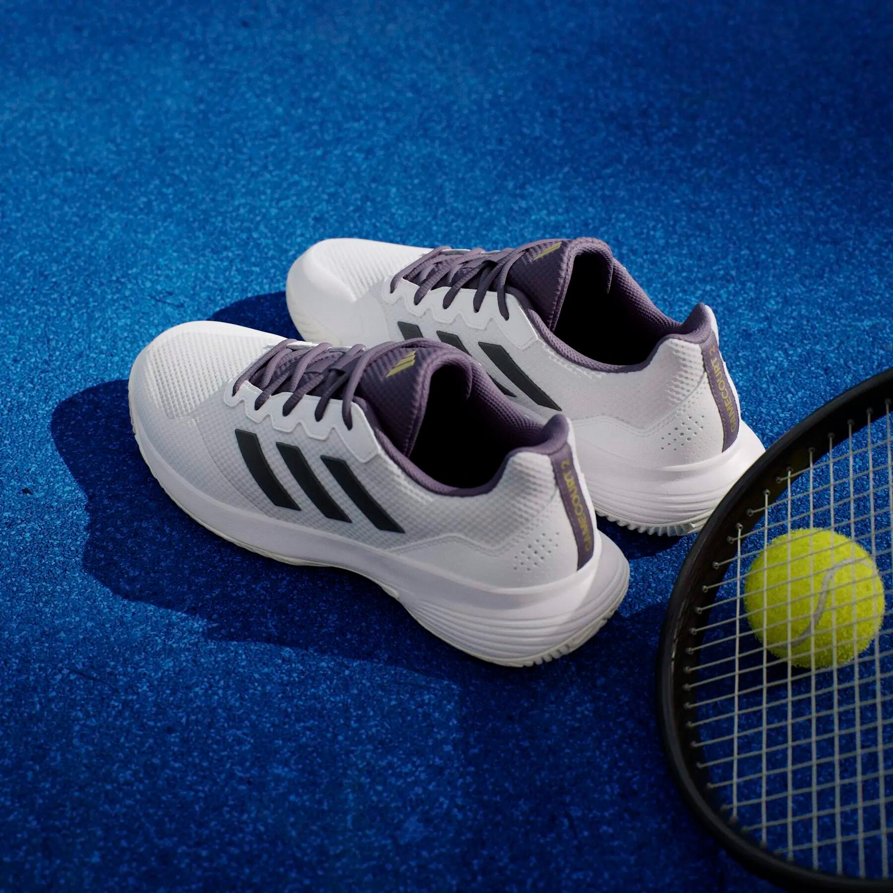 Adidas Gamecourt 2.0 Blanc Js1949 7/7