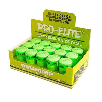 Pro elite premium gripset groen 30 overgrips