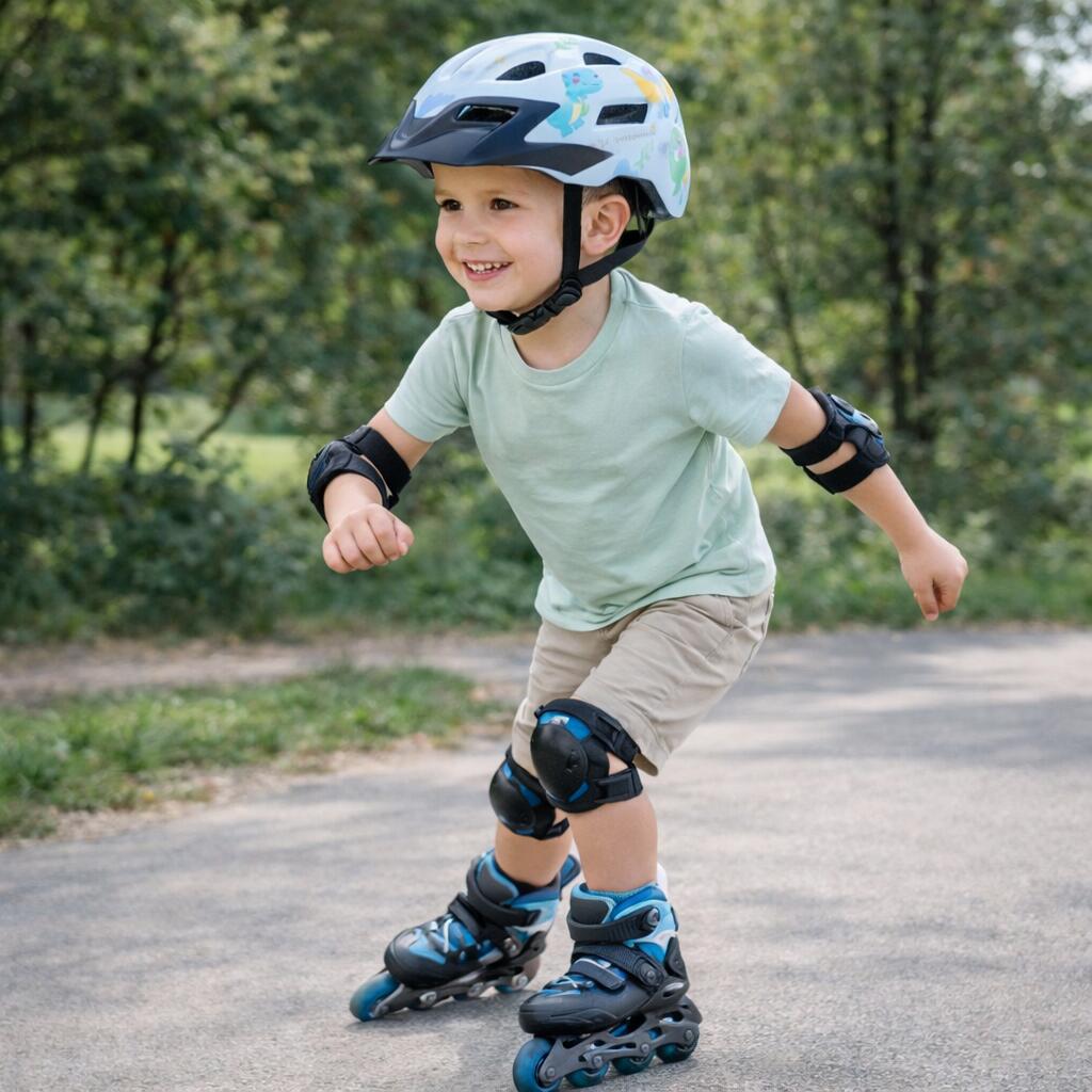 Casco de bicicleta todoterreno para niños Wozinsky con visera extraíble 6/7