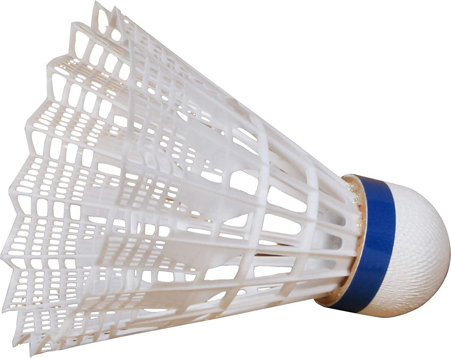 VICTOR Badmintonball Nylon 2000 blau/weiß (3er Dose) 2/3
