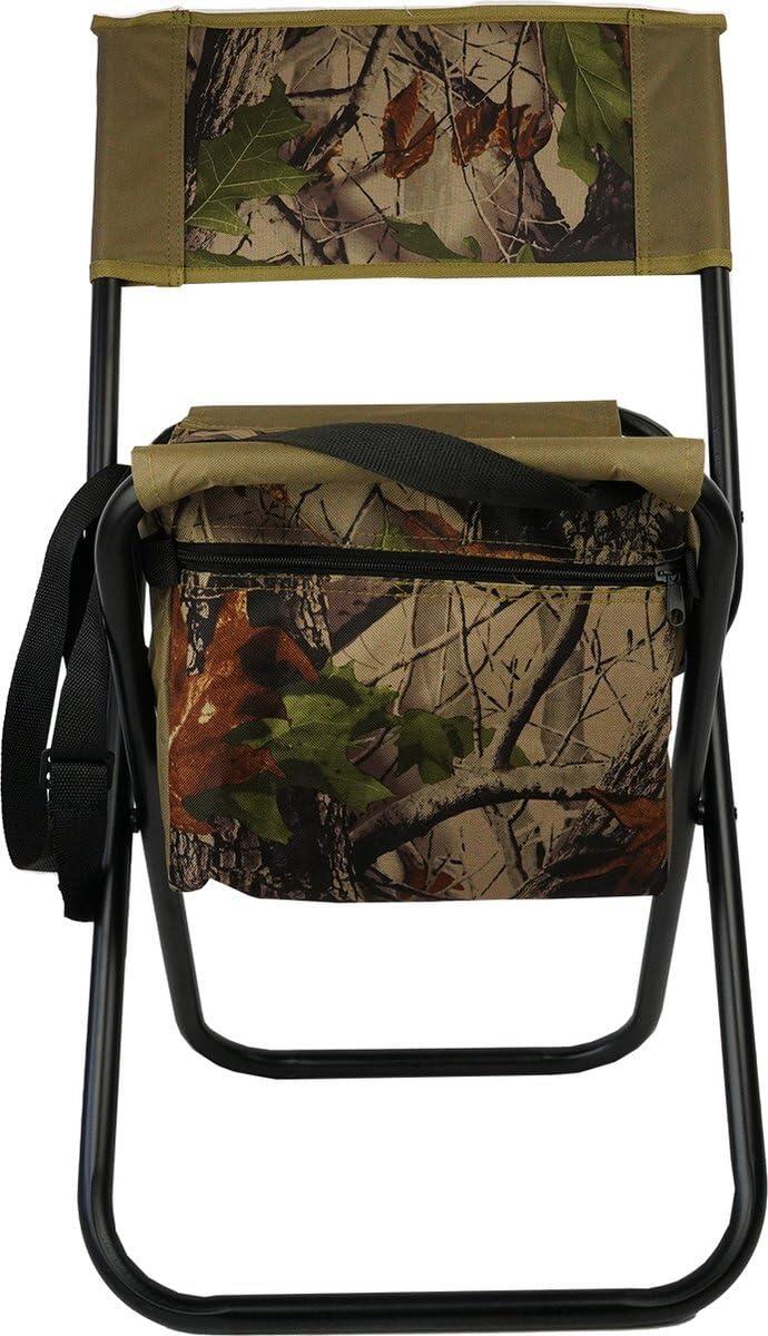 Silla plegable - Taburete de pesca - Con respaldo 3/6