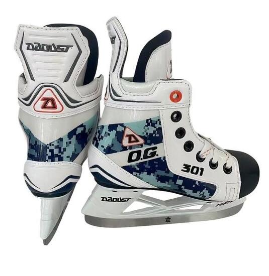 Patines de hockey sobre hielo para jóvenes DAOUST 301 Green Camo
