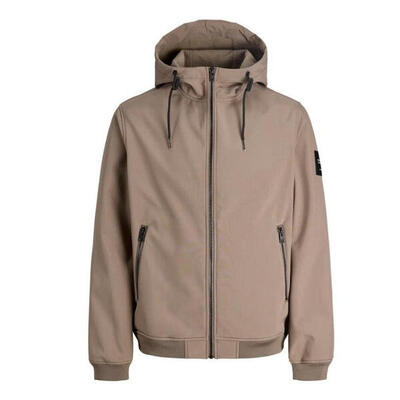 Jack & jones basis softshell jas beige