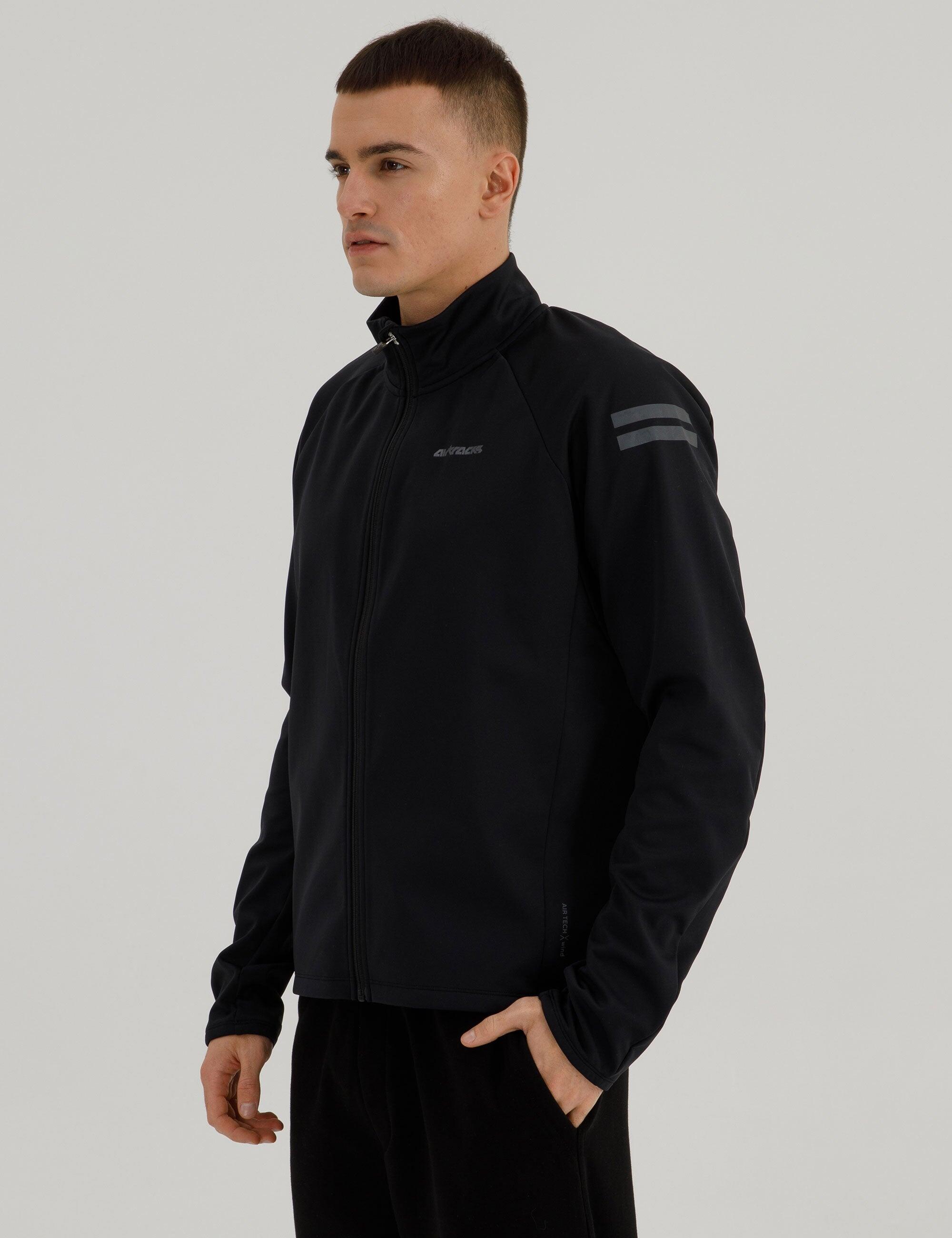Herren Winter Fahrradjacke-Laufjacke Softshell Thermaljacke Aktive Comfort Line 4/4