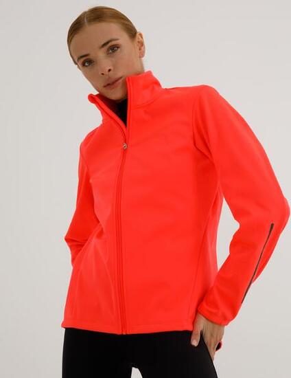 Damen Winter Fahrradjacke-Laufjacke Softshell Thermojacke Aktive Comfort Line