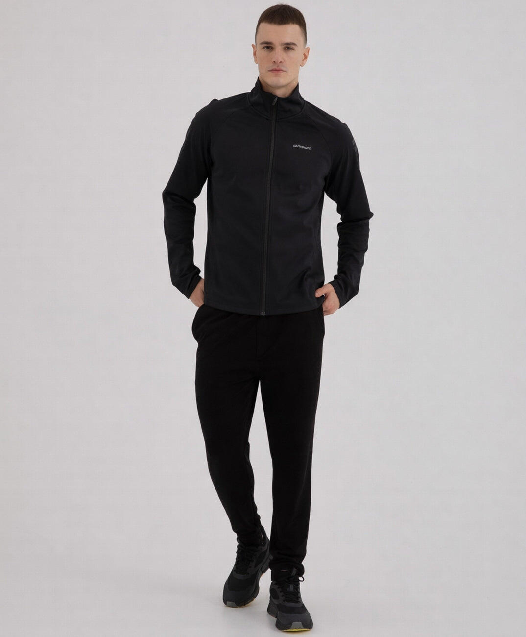 Herren Winter Fahrradjacke-Laufjacke Softshell Thermaljacke Aktive Comfort Line 2/4