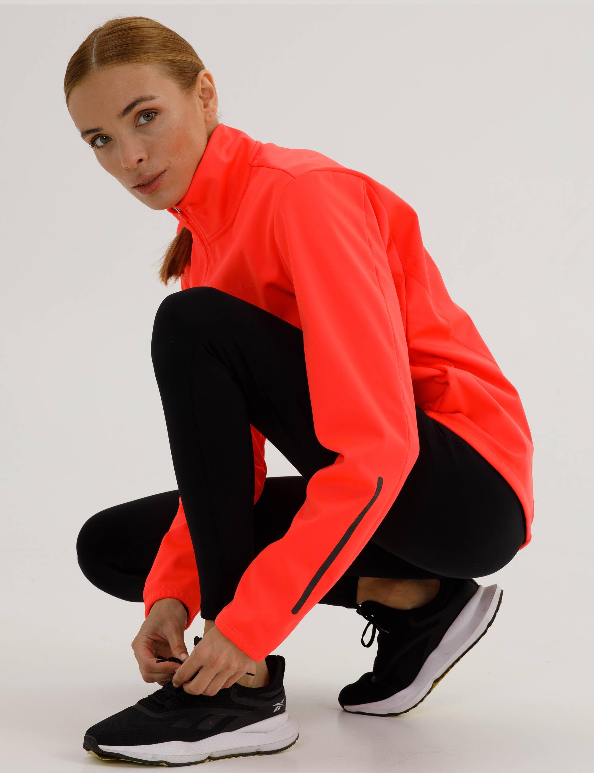 Damen Winter Fahrradjacke-Laufjacke Softshell Thermaljacke Aktive Comfort Line 4/4
