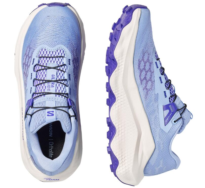 Chaussure de Trail Femme Salomon "Ultra Glide 4 W" Bleu 4/7