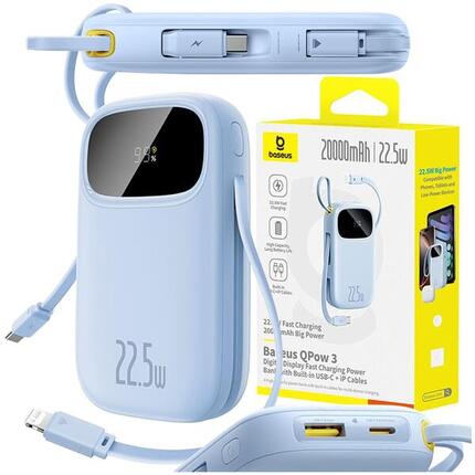 Powerbank Baseus 20000 mAh 22.5W USB-C Lighting USB-A