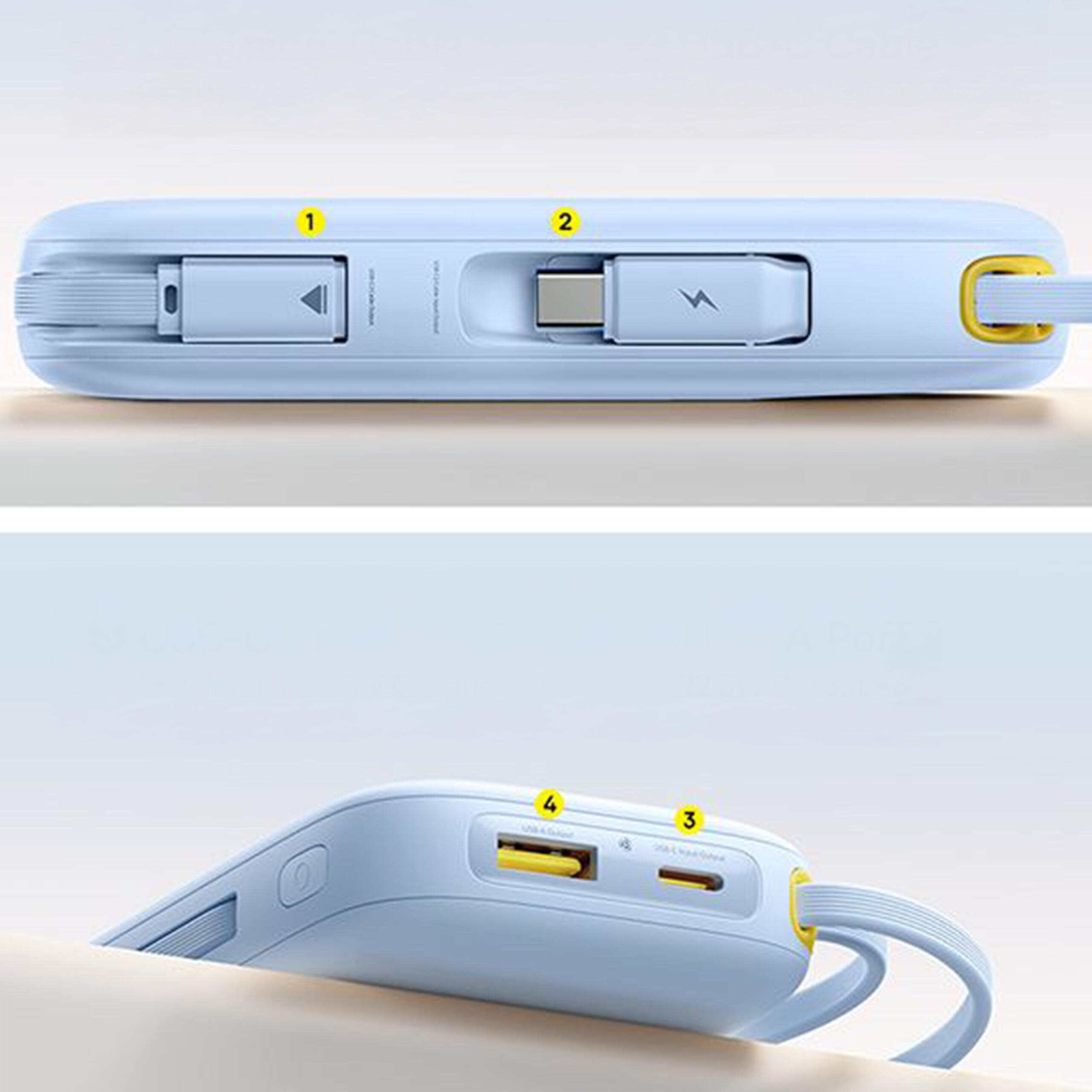 Powerbank Baseus 20000 mAh 22.5W USB-C Lighting USB-A 6/7