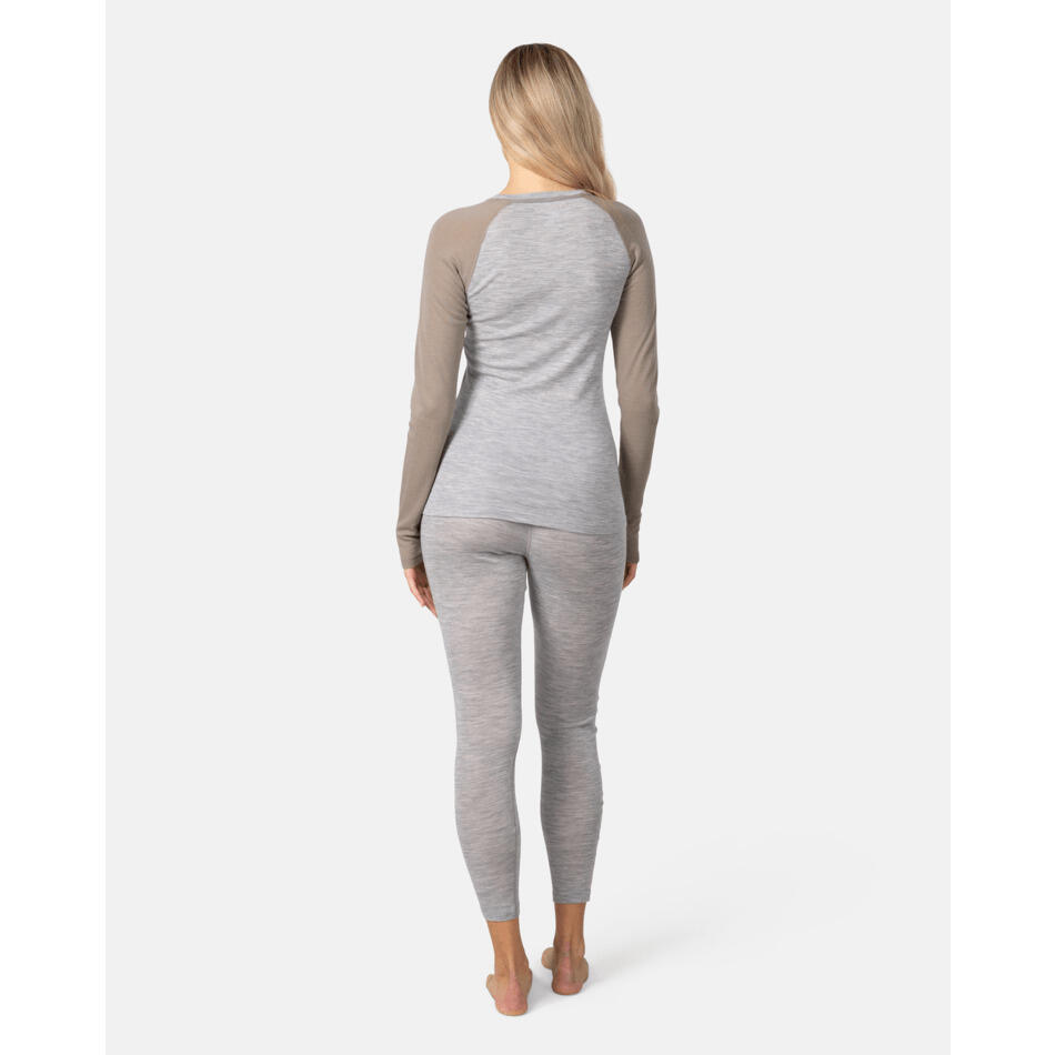 Completo legging e t-shirt a maniche lunghe donna Kari Traa Kaia 6/7