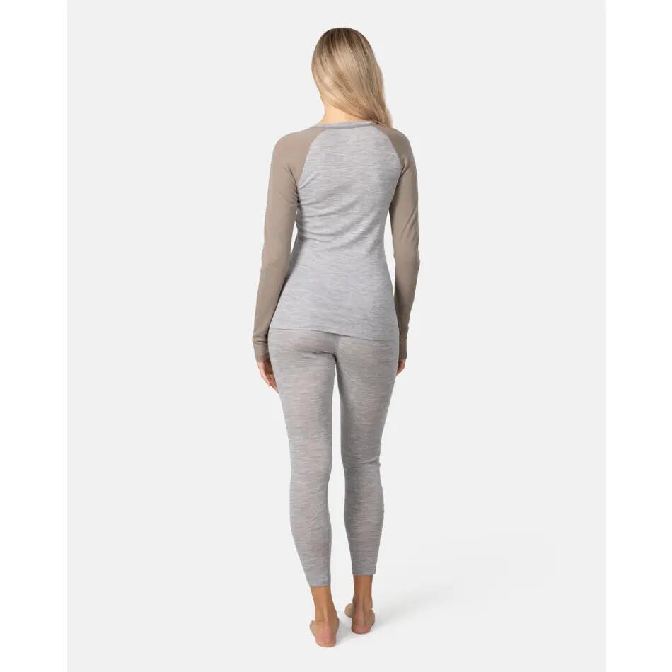 Completo legging e t-shirt a maniche lunghe donna Kari Traa Kaia 6/7
