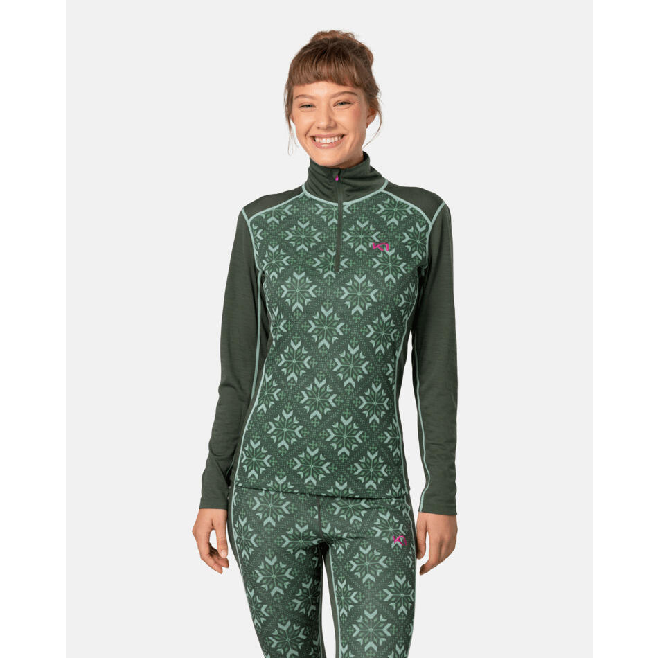 1/2-Zip-Jacke, Damen Kari Traa Iselin 3/6