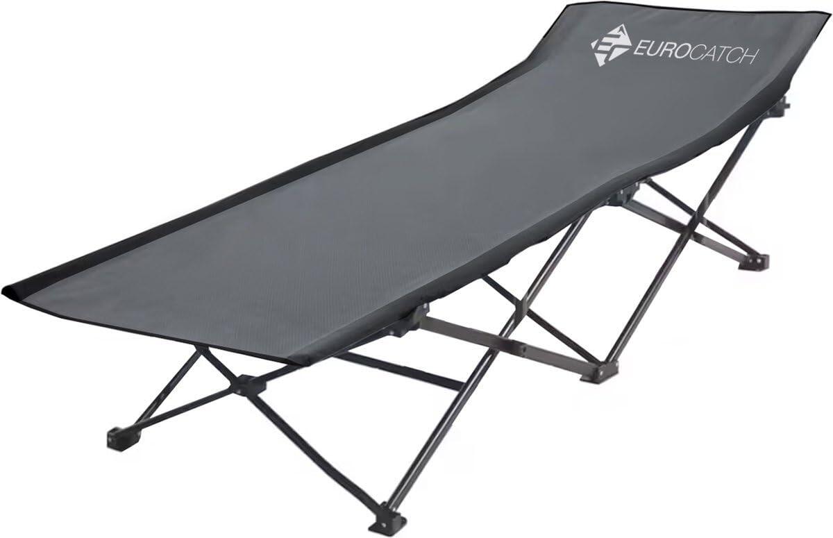 Eurocatch Ensemble de 2 Lits de Camp Pliables 2/6