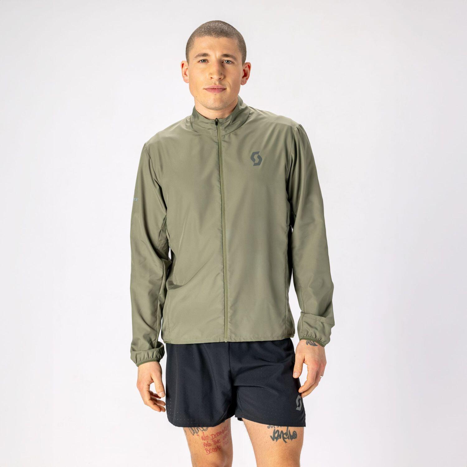 Chaqueta cortavientos hombre Scott MS ENDURANCE TECH WB kaki 3/7