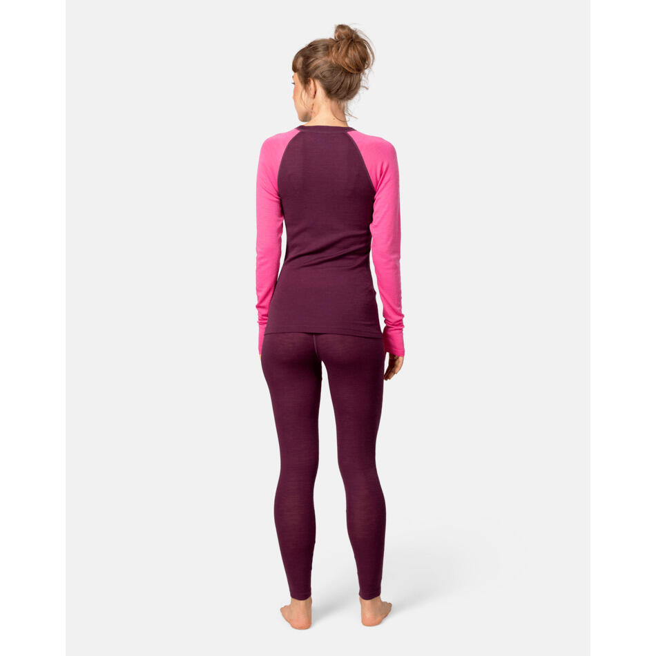 Completo legging e t-shirt a maniche lunghe donna Kari Traa Kaia 6/7