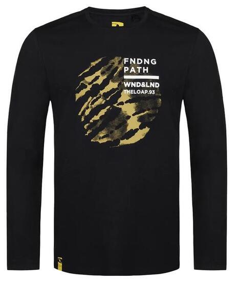 T-shirt Loap Aldar homme manches longues noir