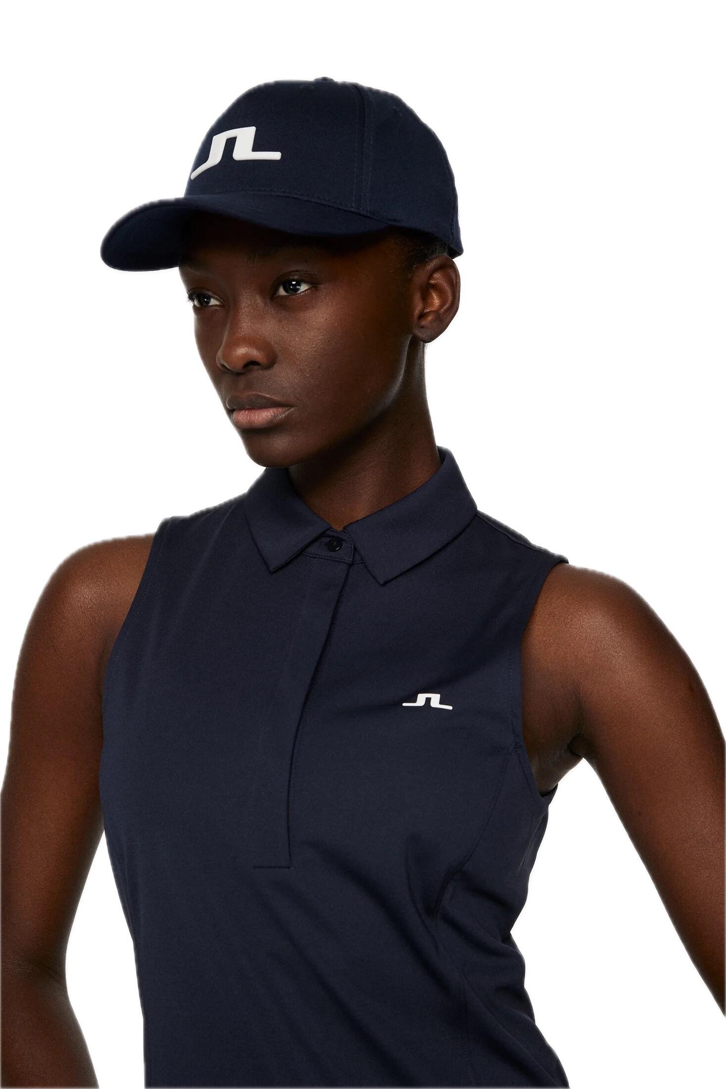 Dena Sleeveless Polo Damen Navy 2/4