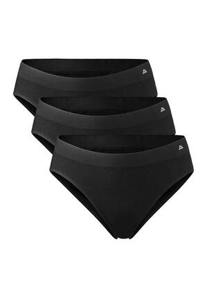 Culottes Bikini Femme en Bambou, Douces et Sans Coutures, 3 Pièces