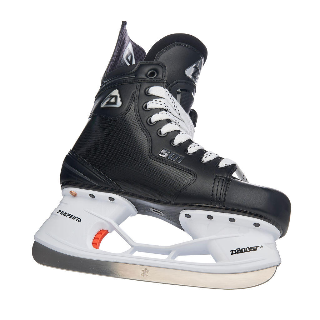 DAOUST 501 zwarte ijshockey schaatsen voor gevorderden 3/7