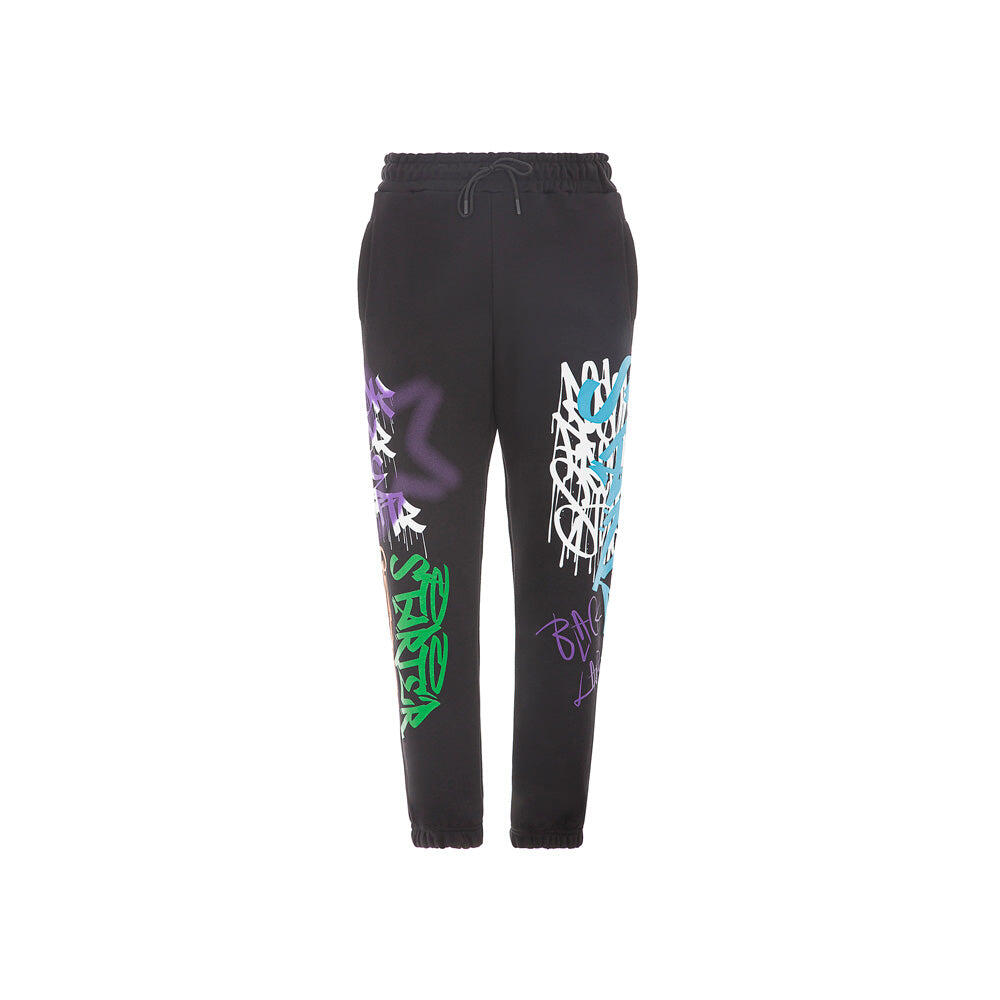 Pantalone graffiti NERO 2/4