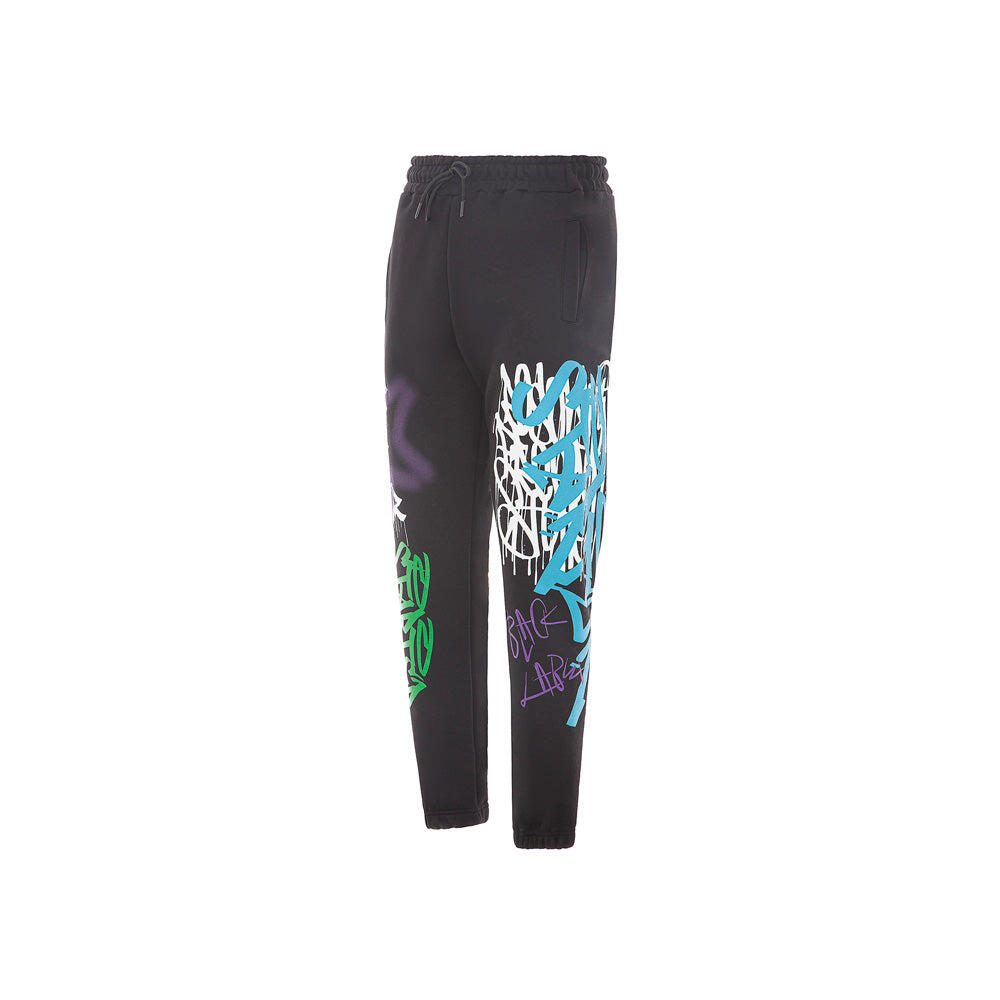 Pantalone graffiti NERO 4/4