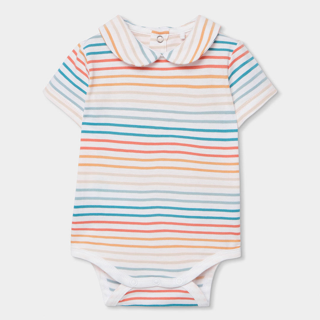 Conjuntos de verano de gimnasia bebé niña boboli azul 3/7