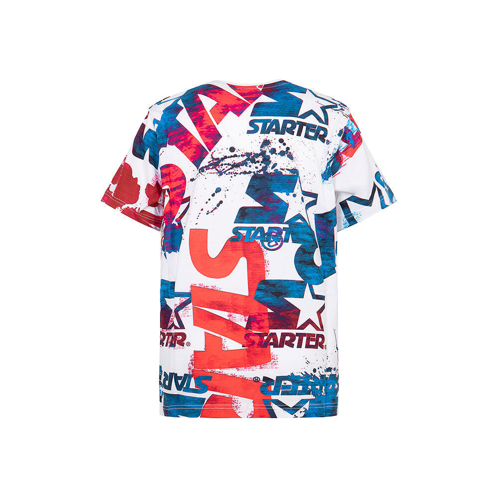 T-shirt con stampa all over graffiti 2/2
