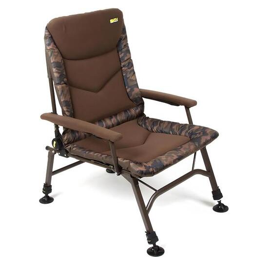 Sedia da carpa Big Camou - Schienale regolabile