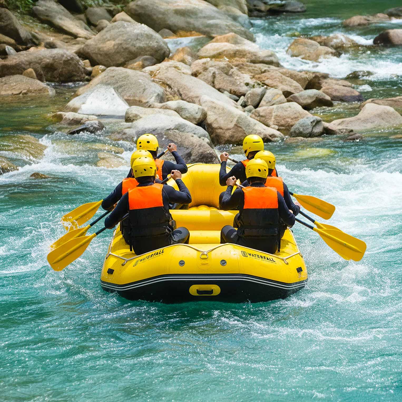 Waterfall Raft Brave 420 Jaune - MAX 1080kg (426 x 213cm) 7/7