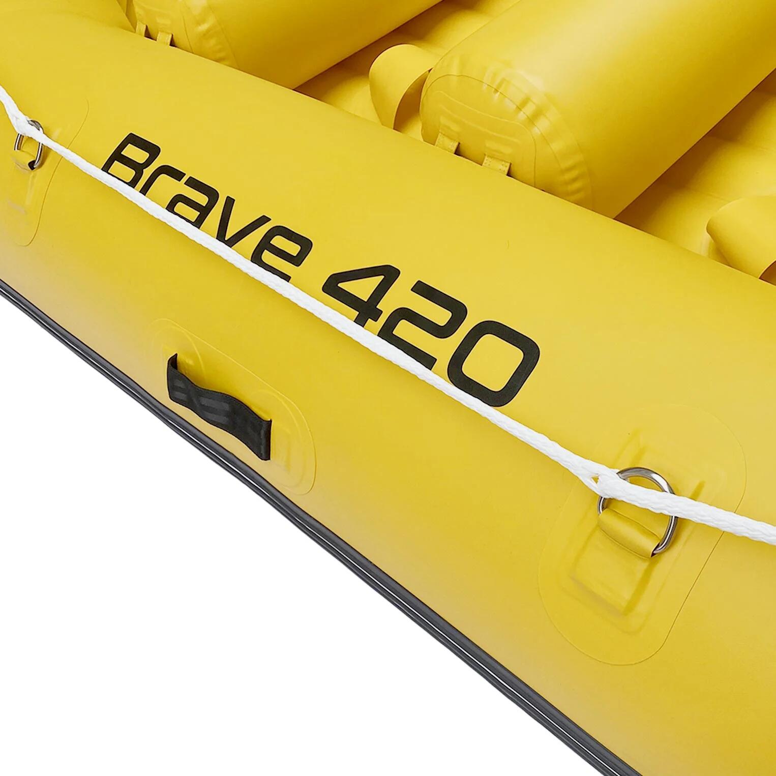 Waterfall Raft Brave 420 Jaune - MAX 1080kg (426 x 213cm) 4/7