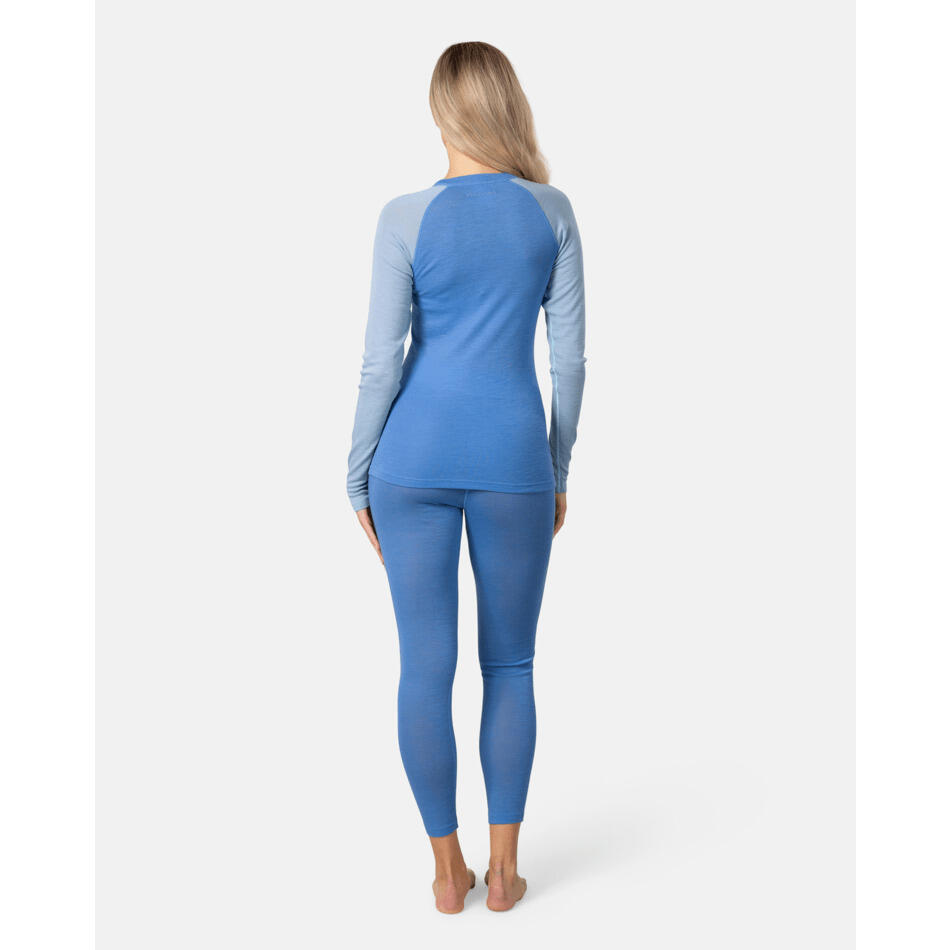 Completo legging e t-shirt a maniche lunghe donna Kari Traa Kaia 6/7
