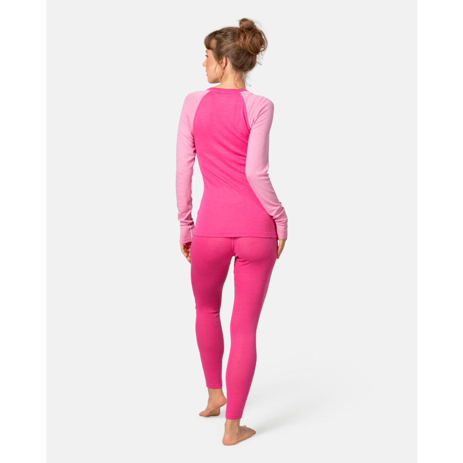 Completo legging e t-shirt a maniche lunghe donna Kari Traa Kaia 6/7
