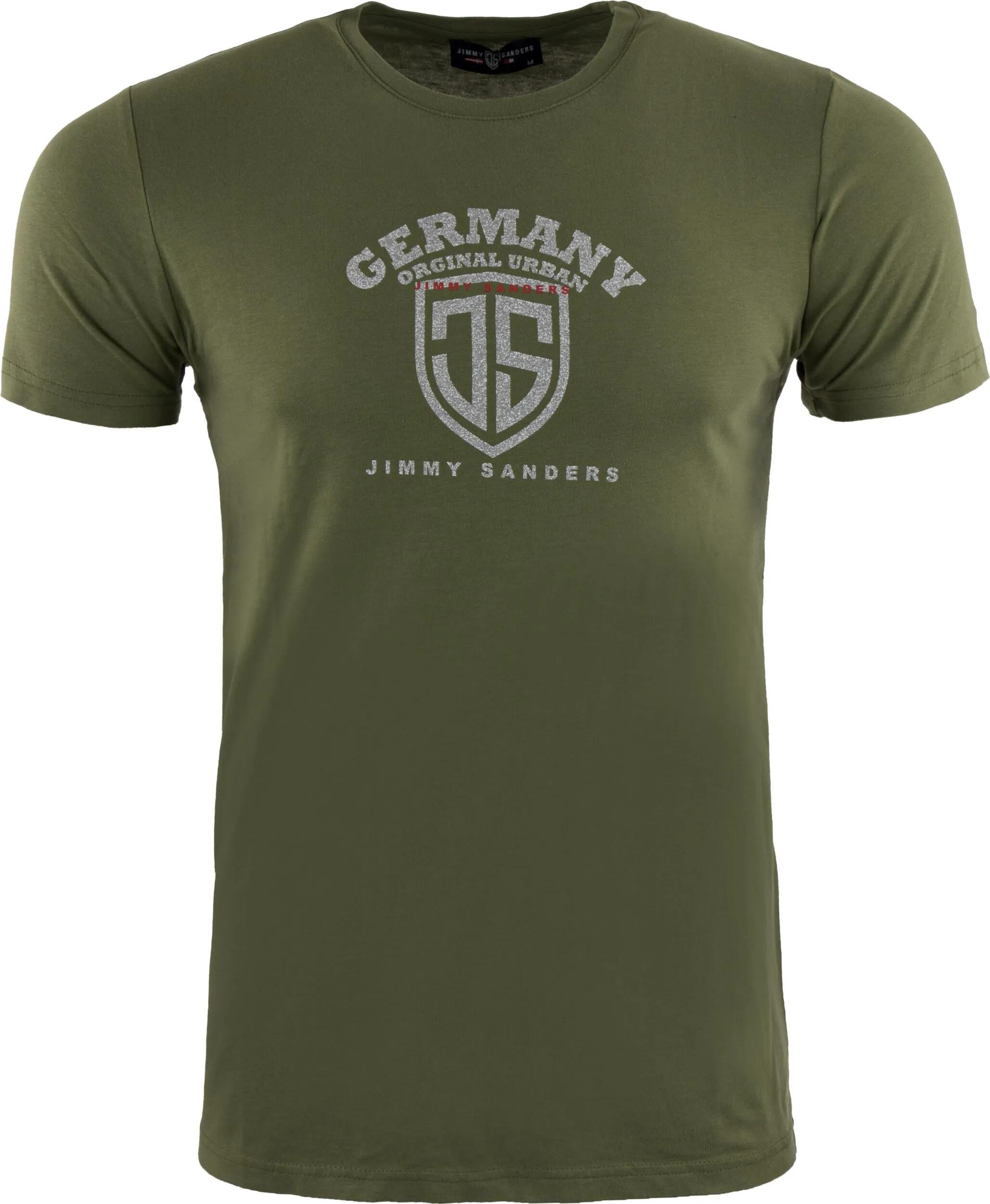 Jimmy Sanders Yuri Kaki T-shirt Homme Vert 1/1